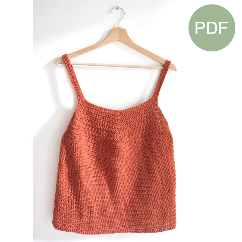 Simpele Lijnen Top S-XXL PDF Patroon